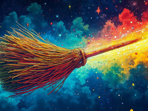 那天晚上，小区突然着火时