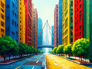 蛋仔派对高楼大厦怎么做出氛围感？手把手教你造出赛博夜景